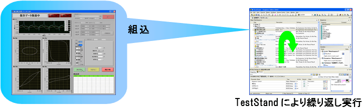 テストの自動化ソフトに対応可能（オプション）